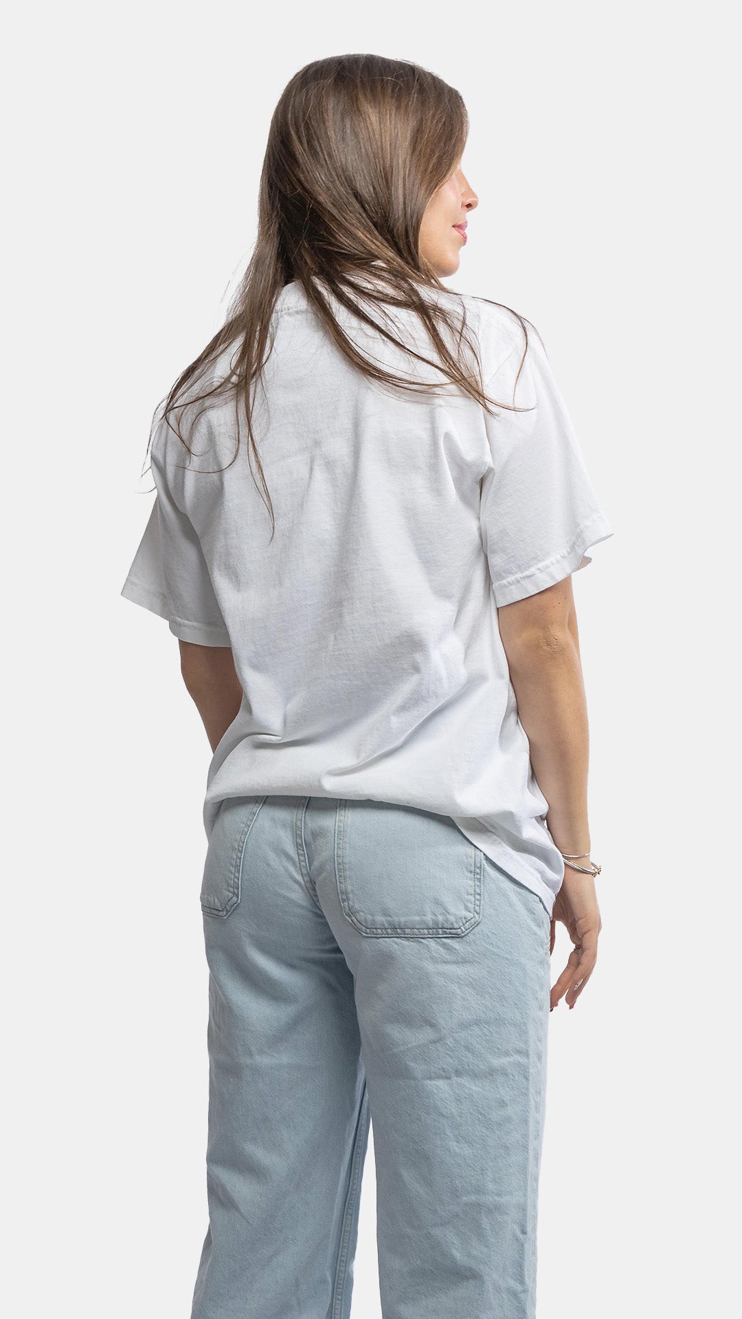 HeavyKnit Centerpiece Tee - White - Stiles Supply Co.