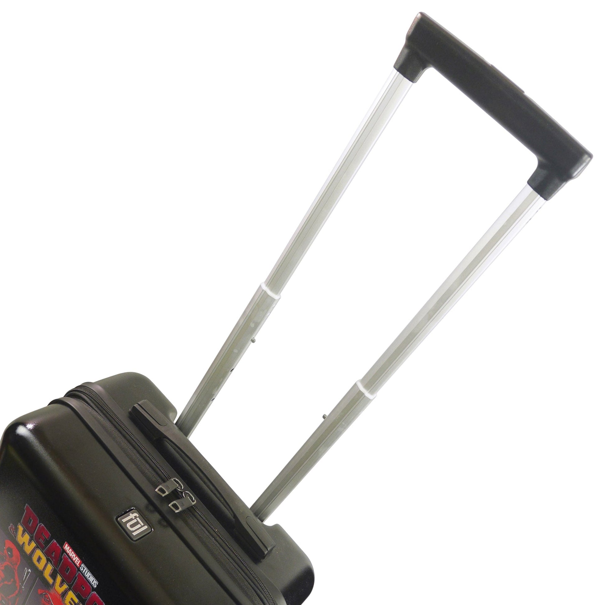 Marvel Deadpool & Wolverine Ful 22.5" Black Carry-On Luggage - Stiles Supply Co.