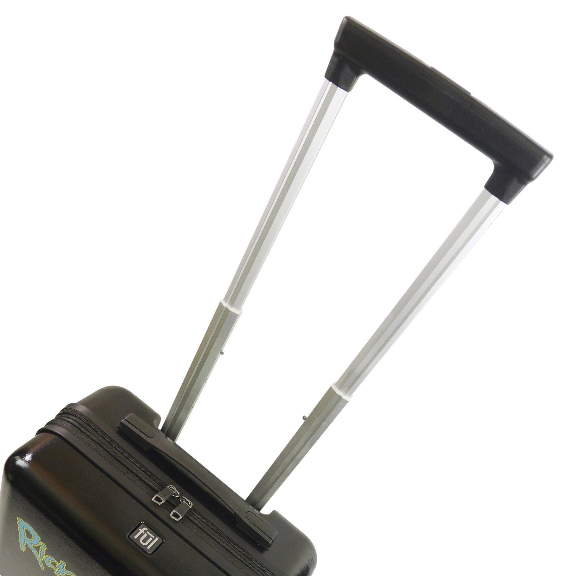 Rick and Morty Ful 22.5" Black Carry-On Luggage - Stiles Supply Co.