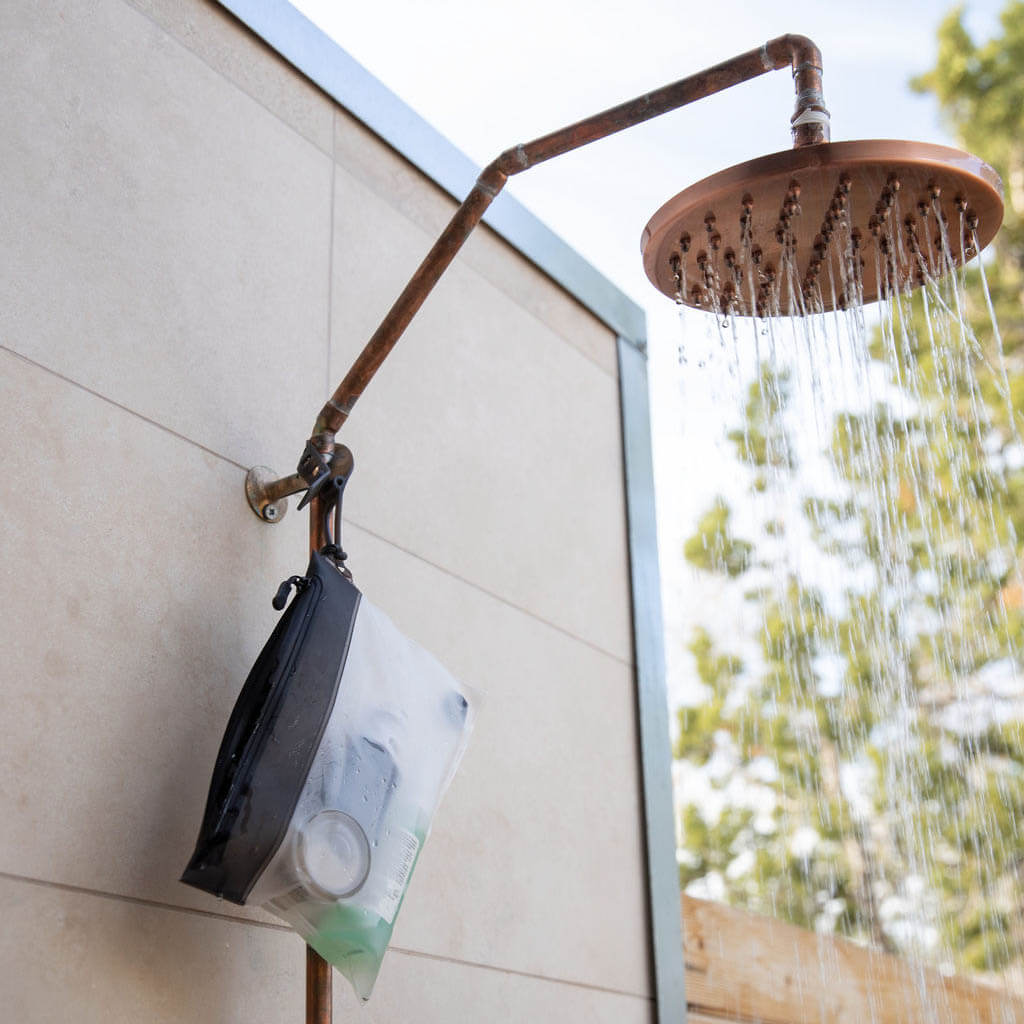 Gravel The Pouch | 3-1-1 TSA Compliant Shower Bag - Stiles Supply Co.