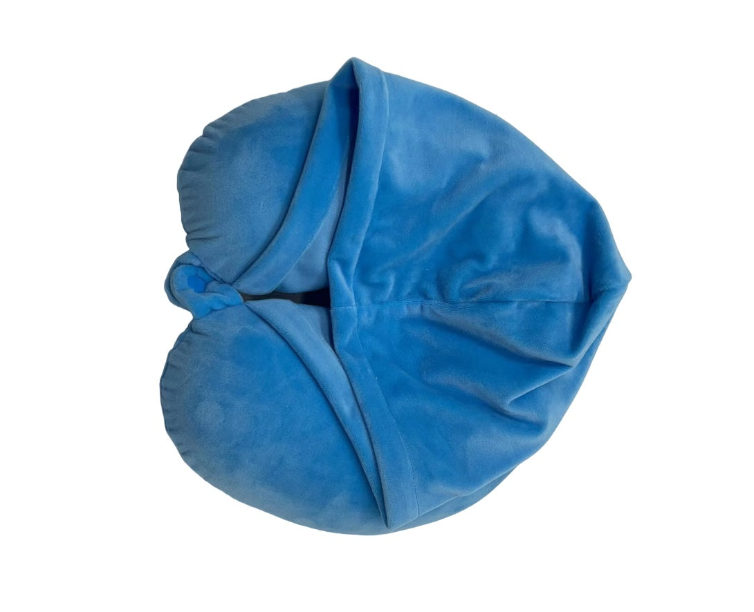Mirage Twinkie 2 in 1 Travel Neck Pillow and Velvet Hoodie with Rest Neck Support - Stiles Supply Co.