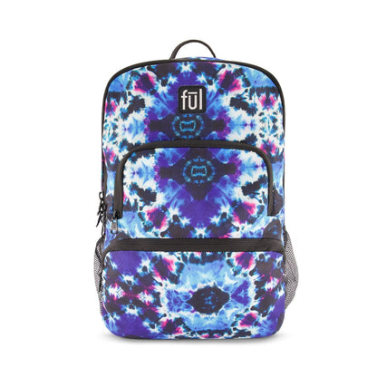 Terrace Laptop Backpack Blue Purple Tie-Dye - Stiles Supply Co.