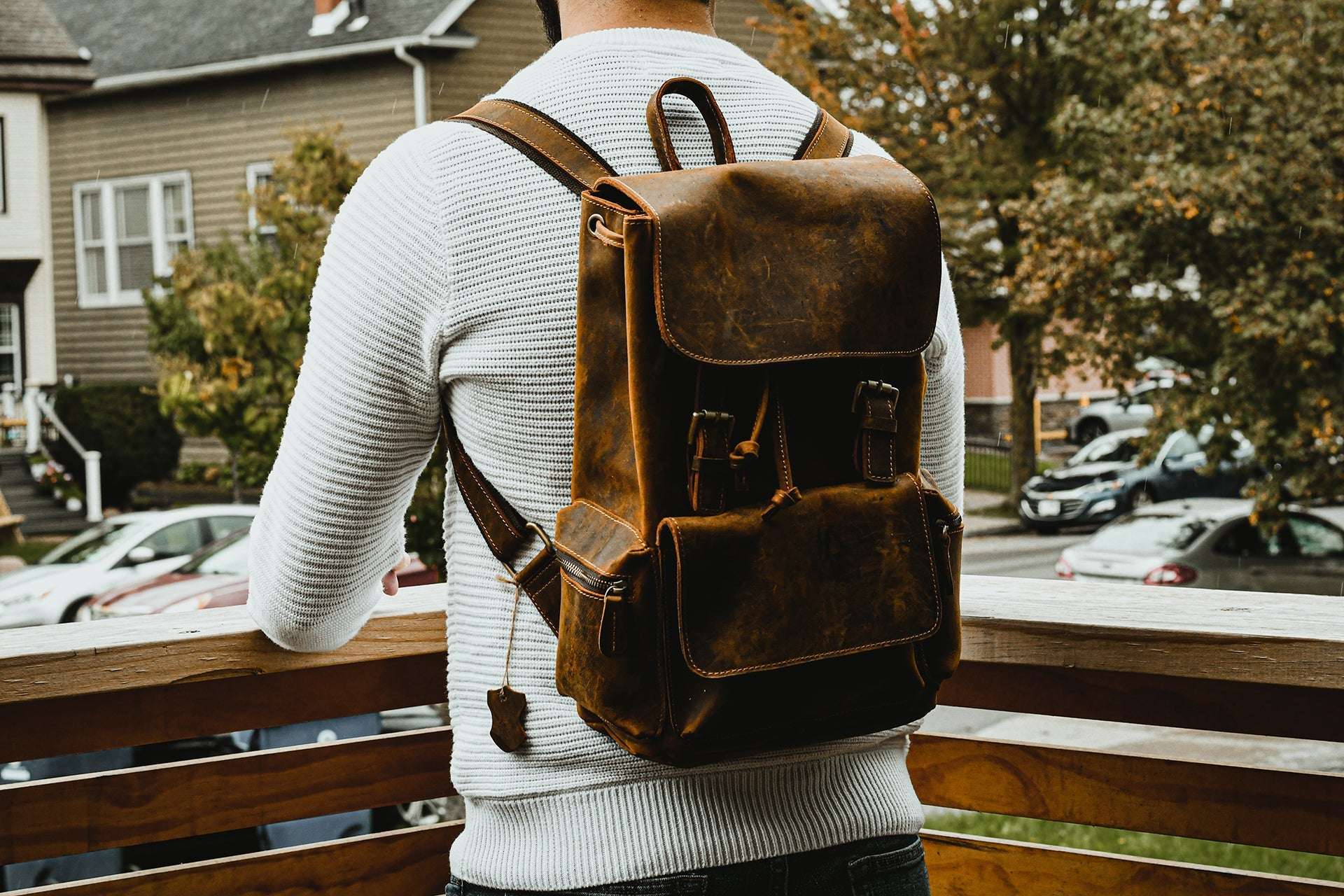 Steel Horse Leather The Hagen Backpack - Stiles Supply Co.