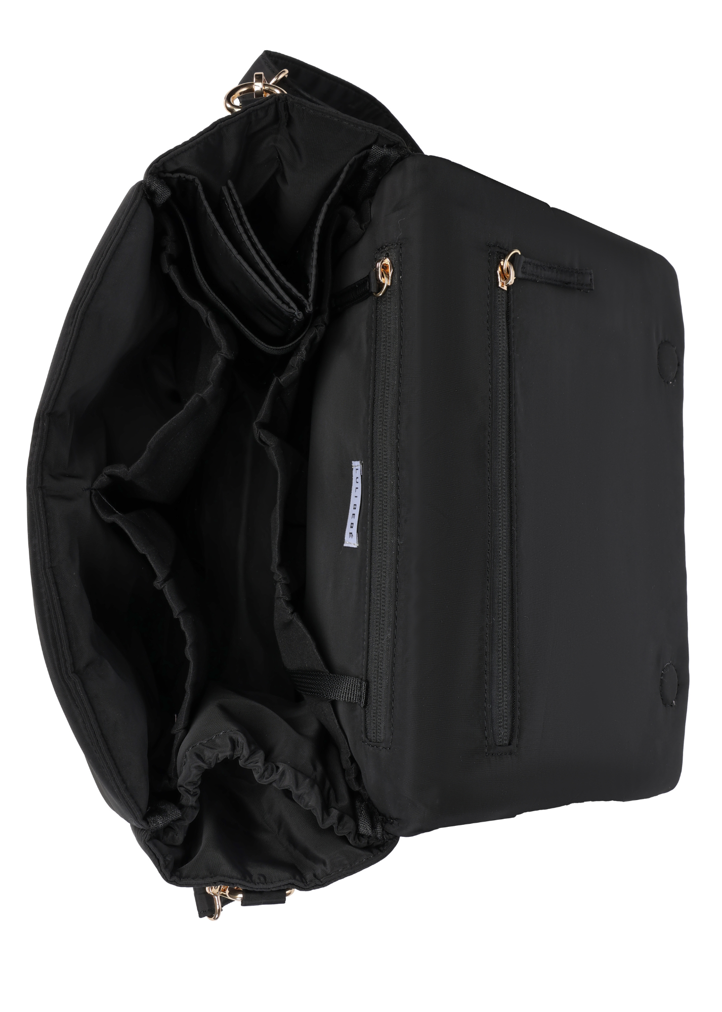 Luli Bebe Infinite Carryall Diaper Bag - Black