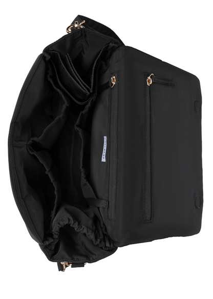 Luli Bebe Infinite Carryall Diaper Bag - Black