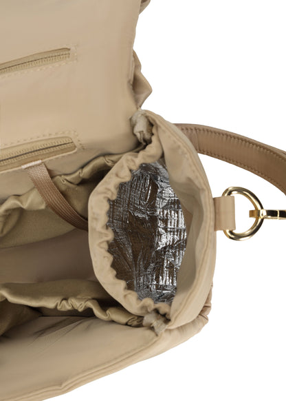 Luli Bebe Infinite Carryall Diaper Bag - Latte