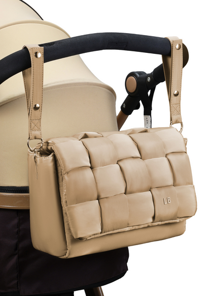 Luli Bebe Infinite Carryall Diaper Bag - Latte