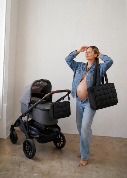 Luli Bebe Infinite Carryall & Tote Bundle - Black