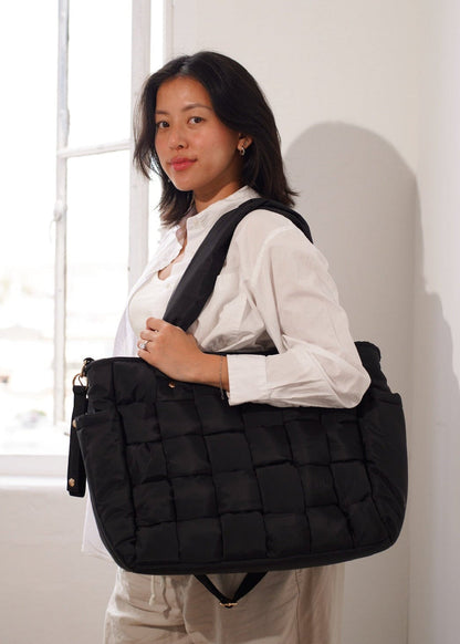Luli Bebe Infinite Tote Diaper Bag - Black