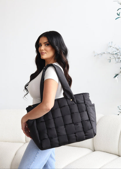 Luli Bebe Infinite Tote Diaper Bag - Black