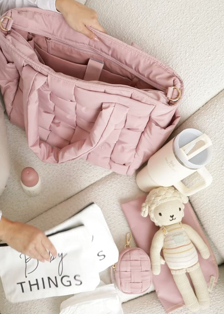 Luli Bebe Infinite Carryall & Tote Bundle - Blush