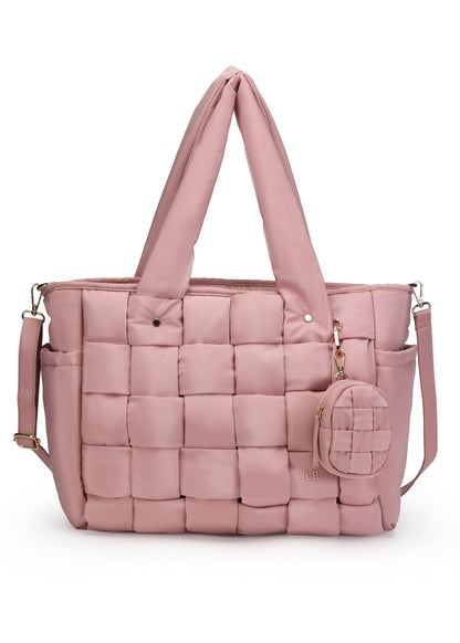 Luli Bebe Infinite Carryall & Tote Bundle - Blush