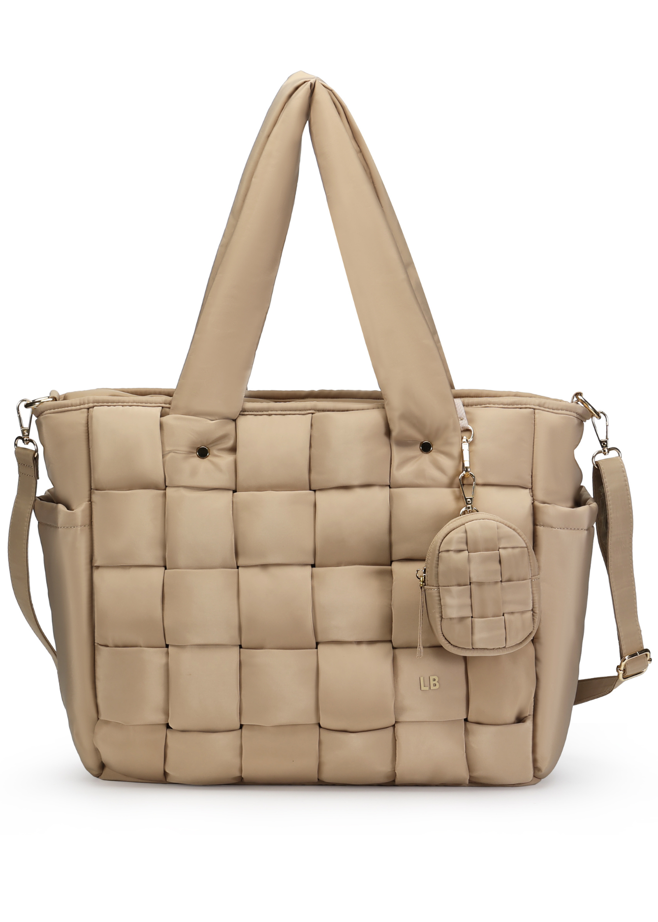 Luli Bebe Infinite Tote Diaper Bag - Latte
