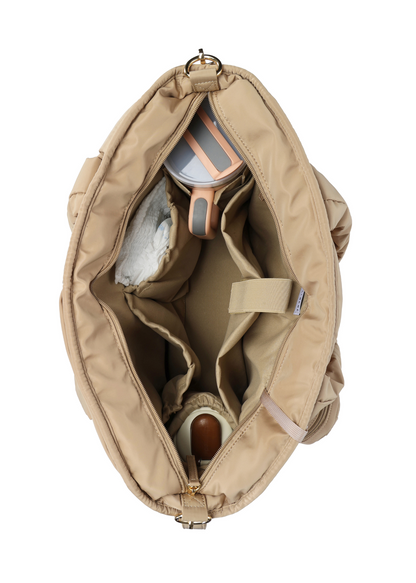 Luli Bebe Infinite Tote Diaper Bag - Latte