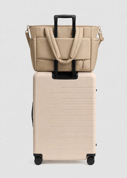 Luli Bebe Infinite Tote Diaper Bag - Latte