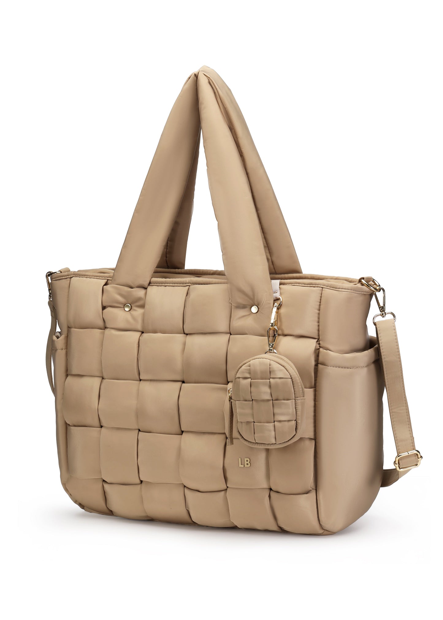 Luli Bebe Infinite Carryall & Tote Bundle - Latte