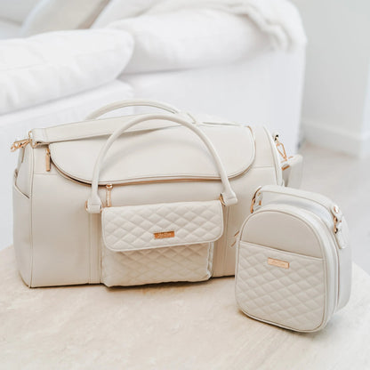 Luli Bebe Classic Snack Bag | Pearl White