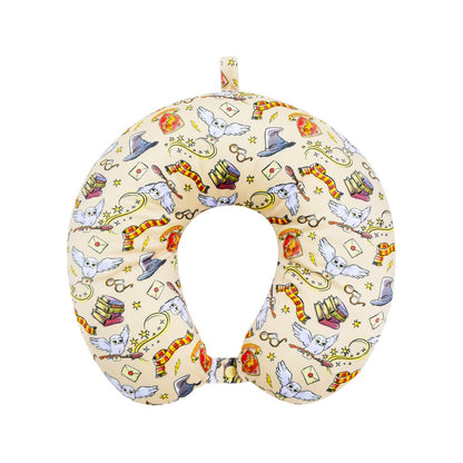 Harry Potter All over Print Memory Foam Travel Neck pillow - Stiles Supply Co.