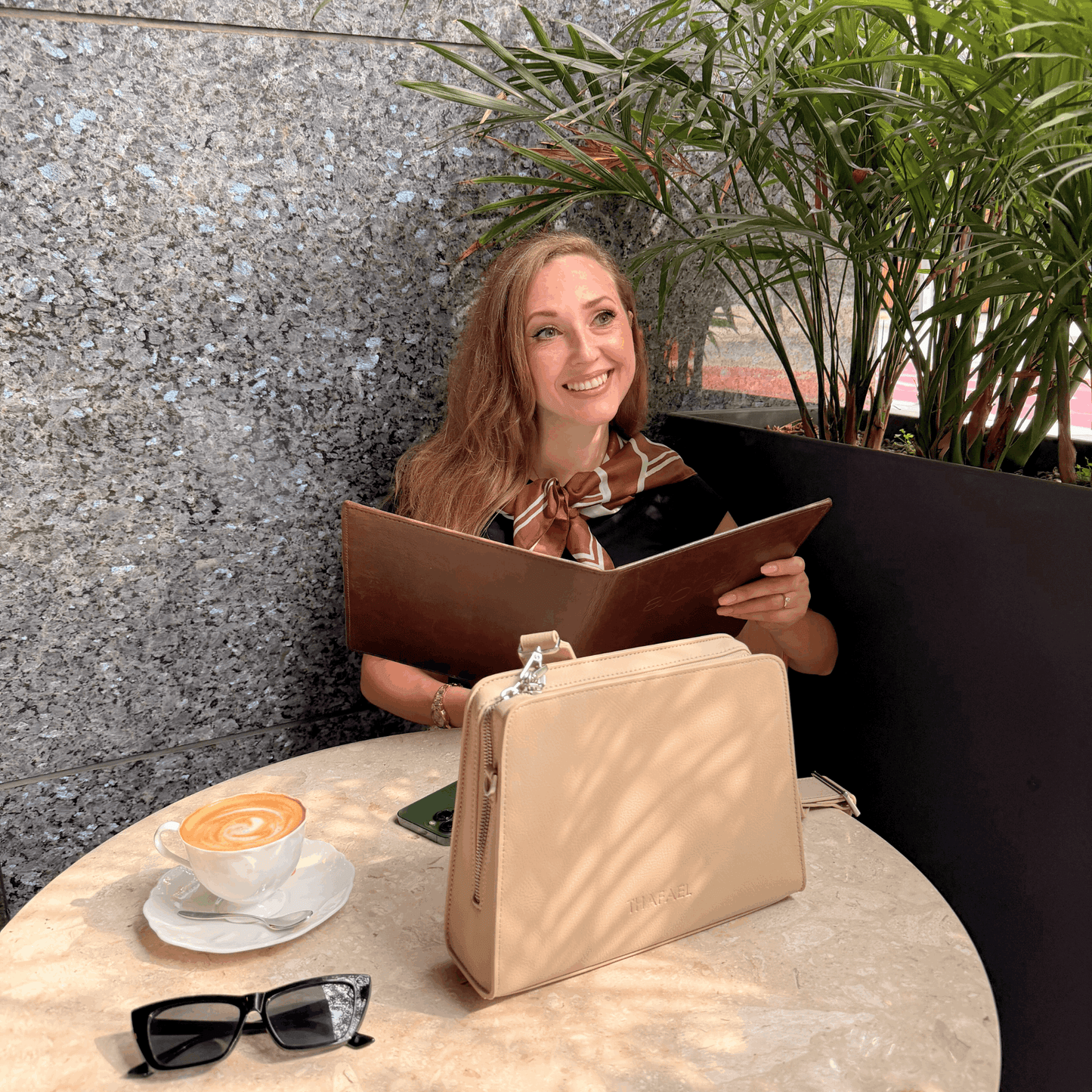 Thafael La Trotteuse Crossbody Travel Bag