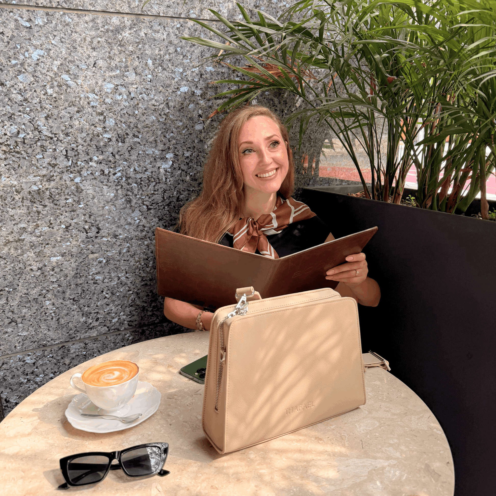 Thafael La Trotteuse Crossbody Travel Bag