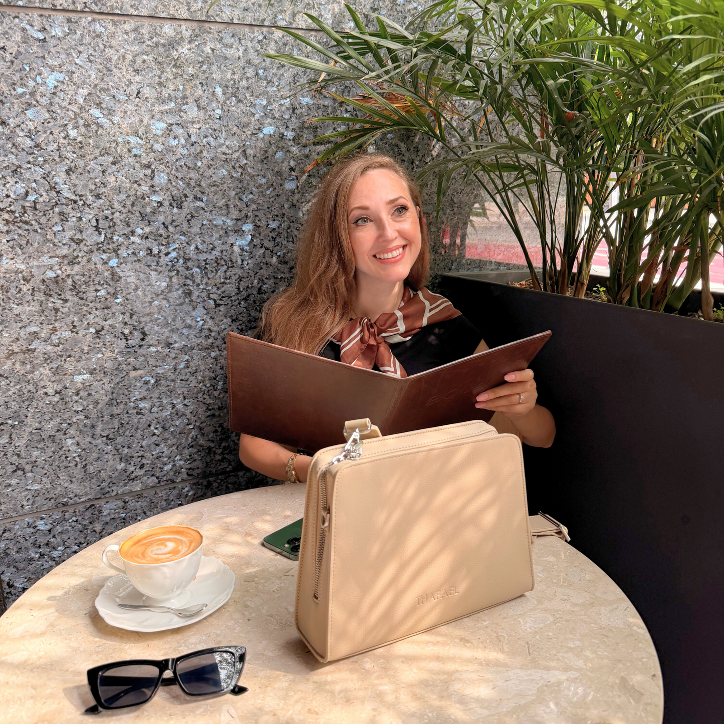 Thafael La Trotteuse Crossbody Travel Bag