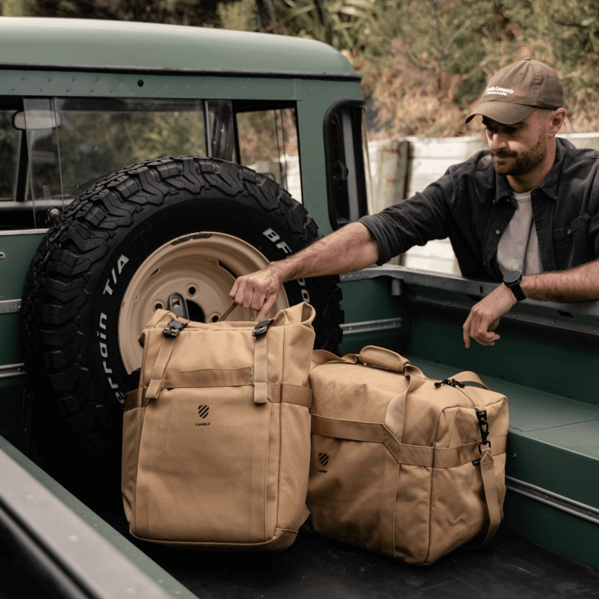 Langly Co Weekender Backpack with Camera Cube - Stiles Supply Co.