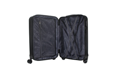 IZOD Zane Expandable Hard shell Lightweight 3 Piece Luggage Set - Stiles Supply Co.
