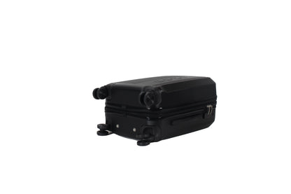 IZOD Zane Large 28" Expandable ABS Hardside Lightweight Luggage - Black - Stiles Supply Co.