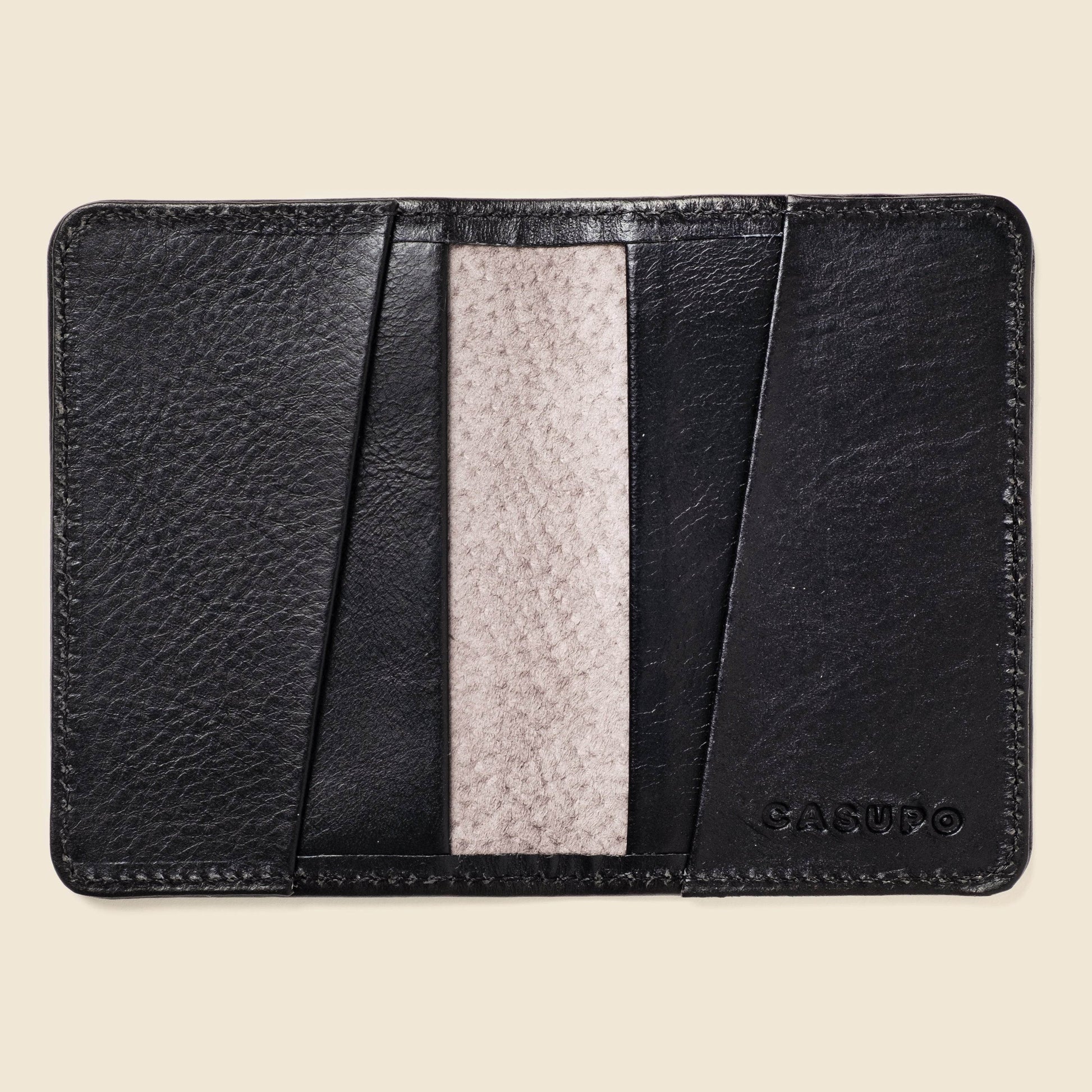 CASUPO Compact Bifold with RFID protection - Black