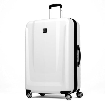 High Loader FŪL 25" Expandable White Rolling Luggage - Stiles Supply Co.