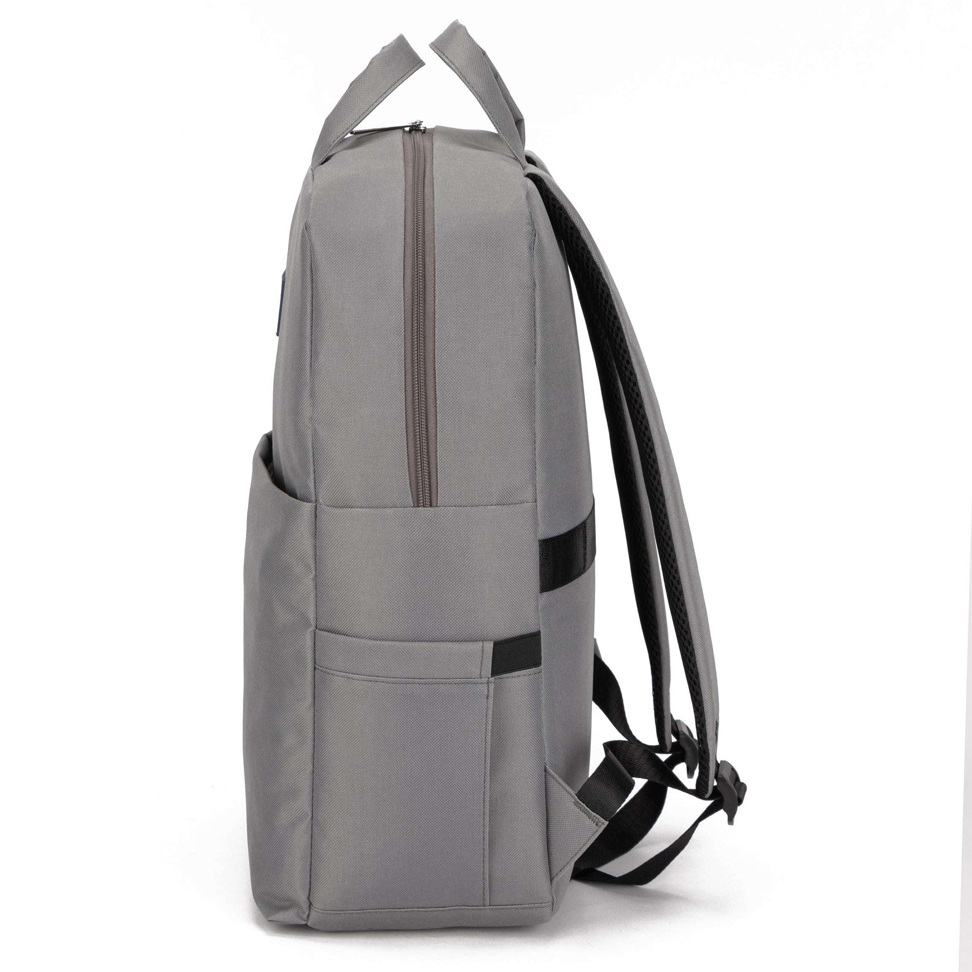 IZOD Wisdom Business Travel Slim Durable Laptop Backpack USB Charging Port - Stiles Supply Co.