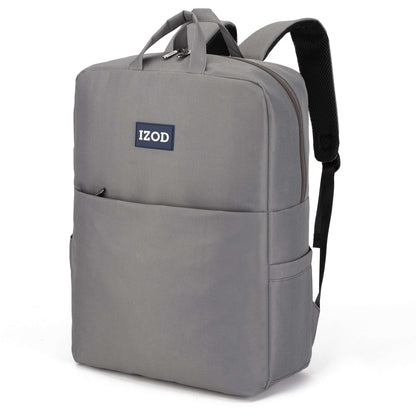 Mirage Izod Wisdom Slim Durable Laptop Backpack USB Charging Port - Stiles Supply Co.