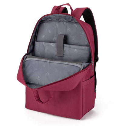 Mirage Izod Wisdom Slim Durable Laptop Backpack USB Charging Port - Stiles Supply Co.