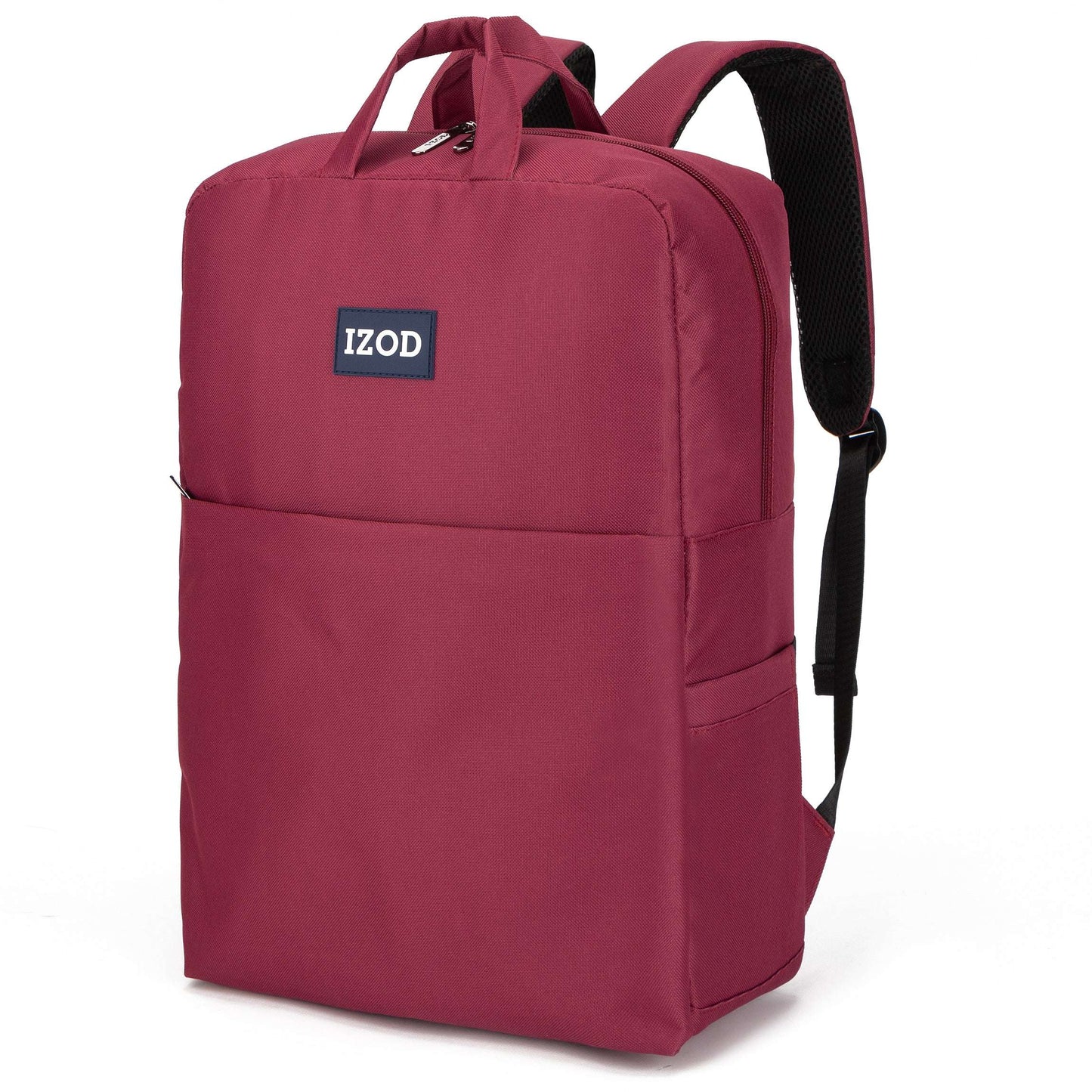 IZOD Wisdom Business Travel Slim Durable Laptop Backpack USB Charging Port - Stiles Supply Co.