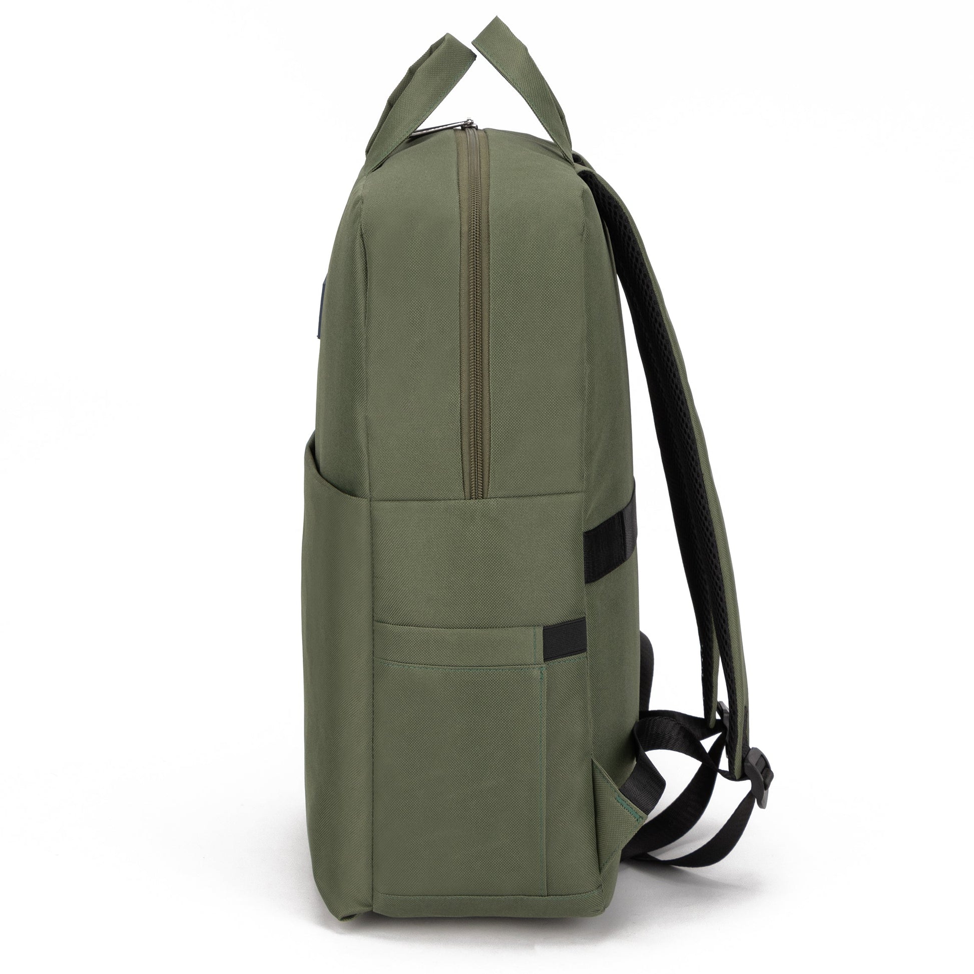 IZOD Wisdom Business Travel Slim Durable Laptop Backpack USB Charging Port - Stiles Supply Co.