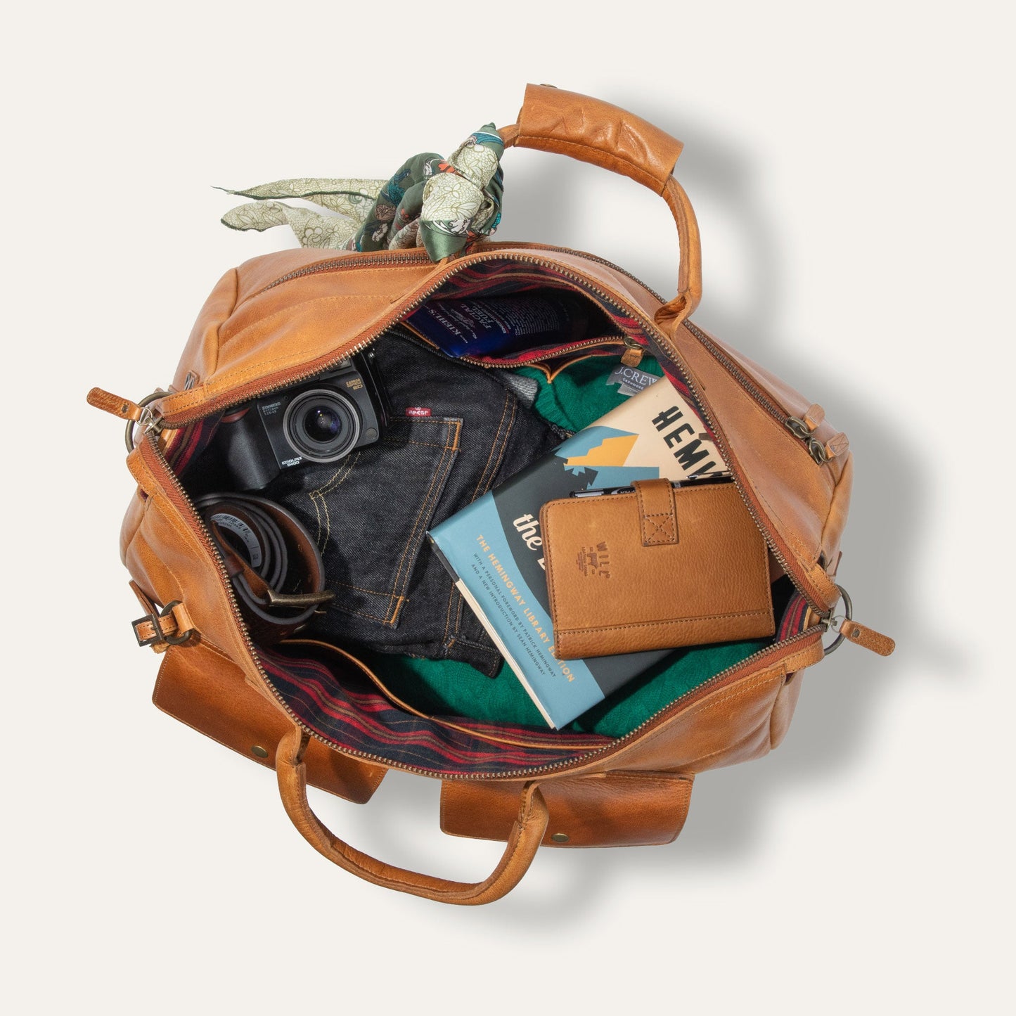 Will Leather Goods Leather Travel Duffle