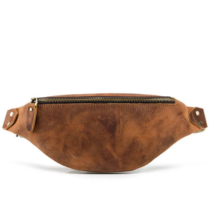 Steel Horse Leather Wagner Leather Waist Bag | Full Grain Leather - Stiles Supply Co.
