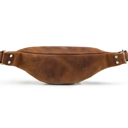 Steel Horse Leather Wagner Leather Waist Bag | Full Grain Leather - Stiles Supply Co.