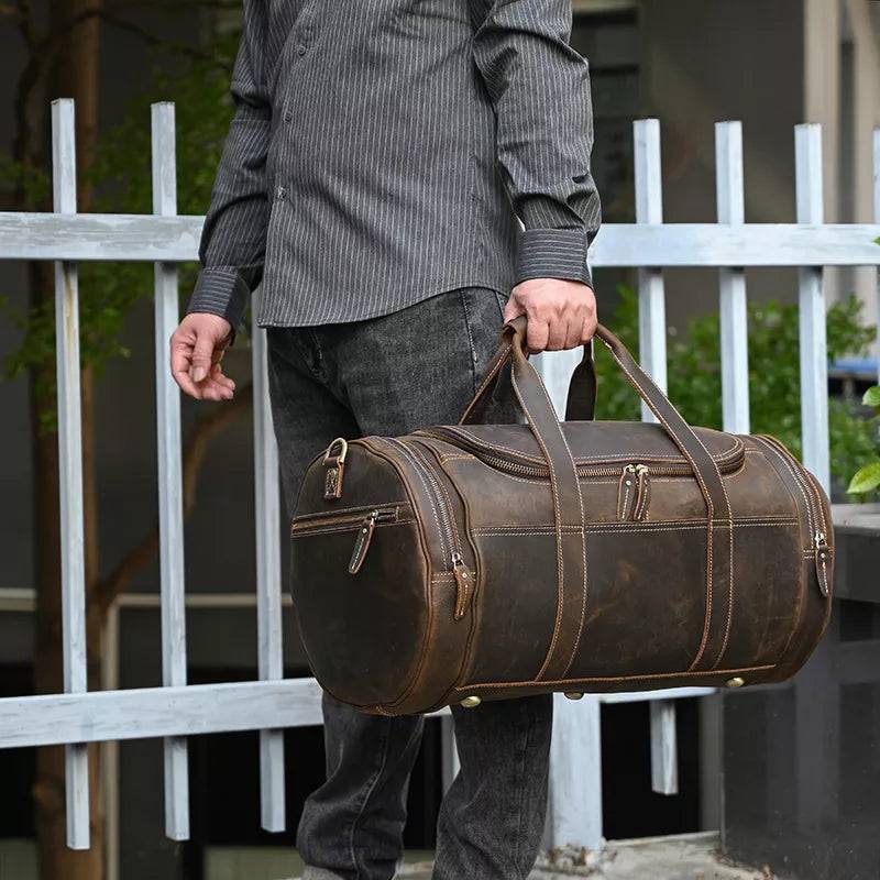Steel Horse Leather The Wainwright Weekender Bag - Stiles Supply Co.
