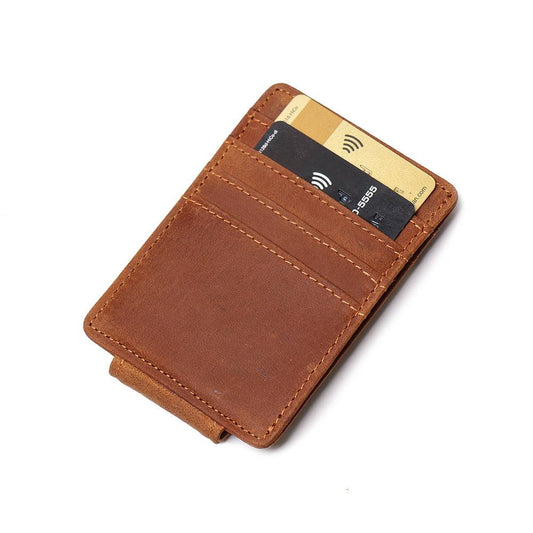 Steel Horse Leather The Walden Leather Wallet with Money Clip - Stiles Supply Co.