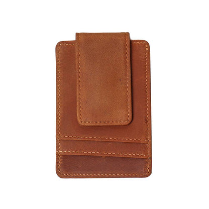 Steel Horse Leather The Walden Leather Wallet with Money Clip - Stiles Supply Co.