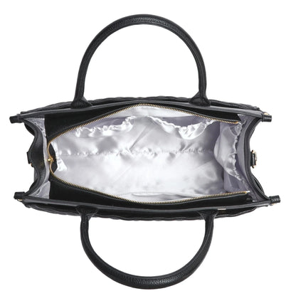 Luli Bebe Signature Diaper Bag Latte Brown