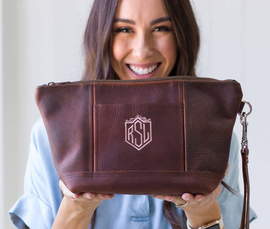 Lifetime Leather Co. Women's Toiletry Bag - Stiles Supply Co.