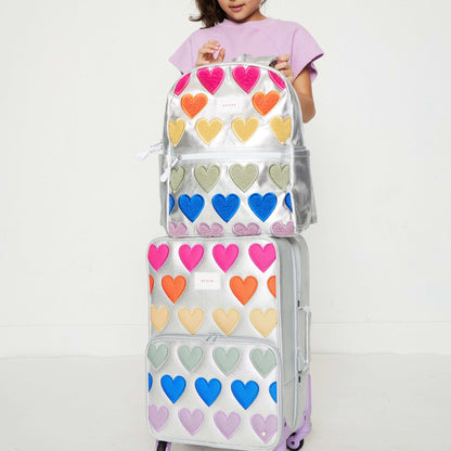 State Bags Hearts Logan Carry-On Suitcase | Kids - Stiles Supply Co.