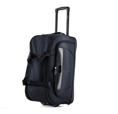 Mirage IZOD Carol Soft shell Lightweight Duffel Rolling Bag 4 Piece Set