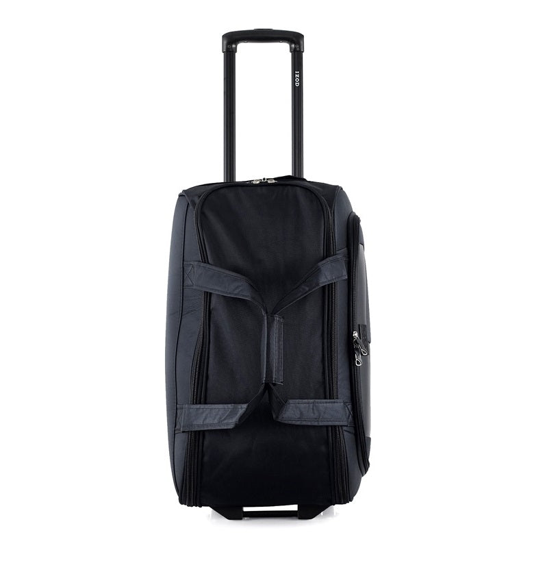 IZOD Carol 20" Lightweight Soft Shell Rolling Duffel Bag with Wheels and Telescopic Handle – Travel-Ready Luggage Duffel