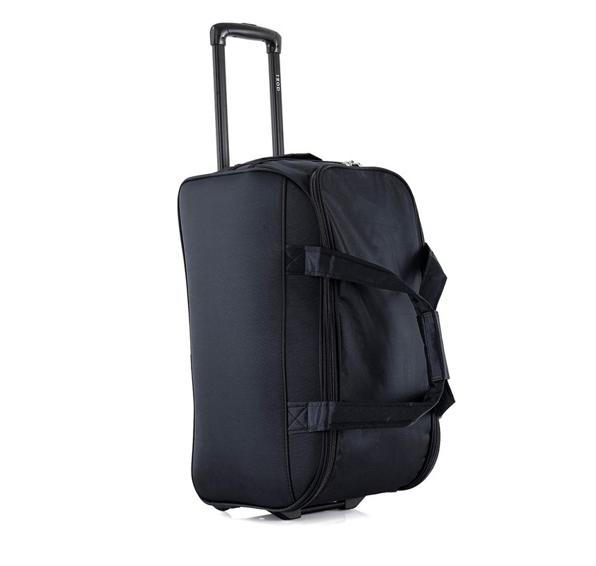 IZOD Carol 32" Lightweight Soft Shell Rolling Duffel Bag with Wheels and Telescopic Handle – Travel-Ready Luggage Duffel