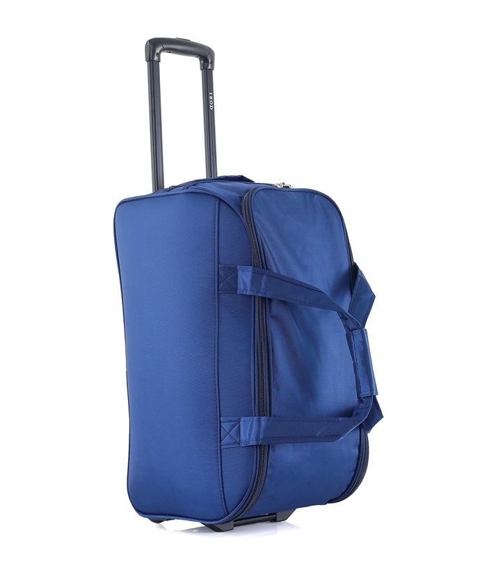 IZOD Carol 20" Lightweight Soft Shell Rolling Duffel Bag with Wheels and Telescopic Handle – Travel-Ready Luggage Duffel