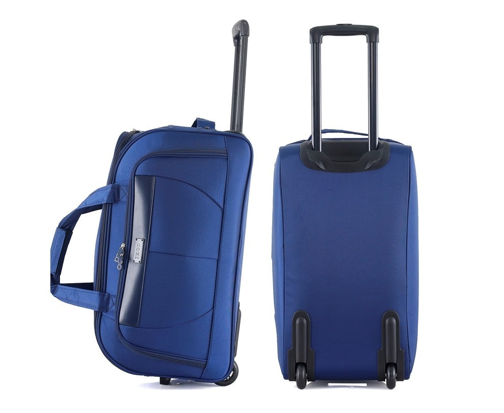 IZOD Carol 32" Lightweight Soft Shell Rolling Duffel Bag with Wheels and Telescopic Handle – Travel-Ready Luggage Duffel