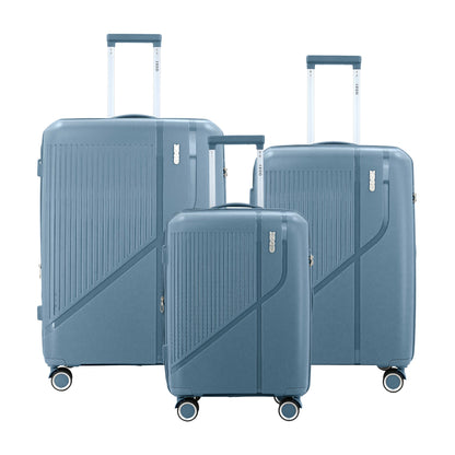 IZOD Zora Lightweight Hard Shell 3 Piece Luggage Set - Stiles Supply Co.